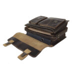 B&A bőr laptop aktatáska A/4-es mappák tárolására iratrendező rekeszekkel 39*30 cm - Image 4