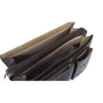 B&A bőr laptop aktatáska A/4-es mappák tárolására iratrendező rekeszekkel 39*30 cm - Image 2