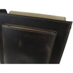 B&A férfi bőr oldaltáska állítható hosszúfogóval oldal és cipzáras zsebbel 28*26 cm - Image 5