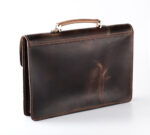 B&A minimalista fekete bőr aktatáska gyártói garanciával 38*26 cm - Image 2