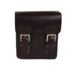 B&A kisméretű bőr oldaltáska belső válaszfallal állítható hosszúfogóval 15,5*17 cm - Image 2