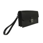 B&A igényes kidolgozású bőr klasszikus vonalvezetésű autós táska 23*15 cm