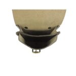 B&A álló fazonú bőr övtáska két belső résszel övre fűzhető hátrésszel 12*16*7 cm - Image 8